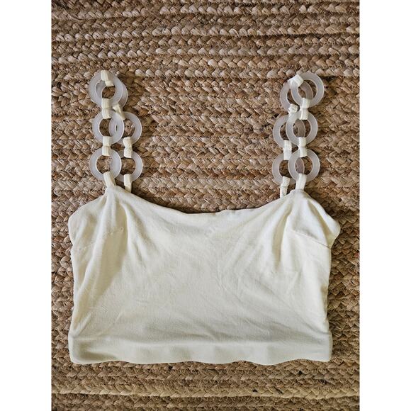 NWOT Saudade De Voce X Revolve White Dove Top, Size S - Picture 2 of 8